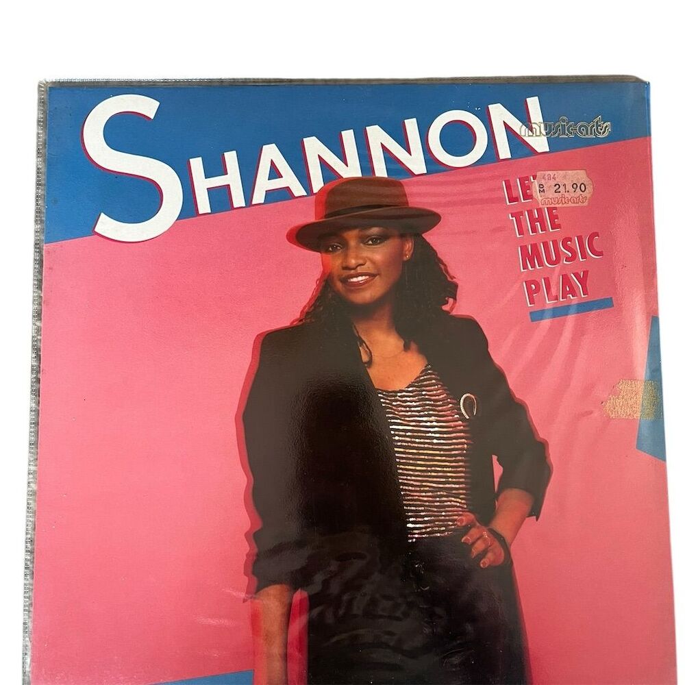 Shannon Let The Music Play LP 1984 Dance-Pop Freestyle VG+ Vinyl Record